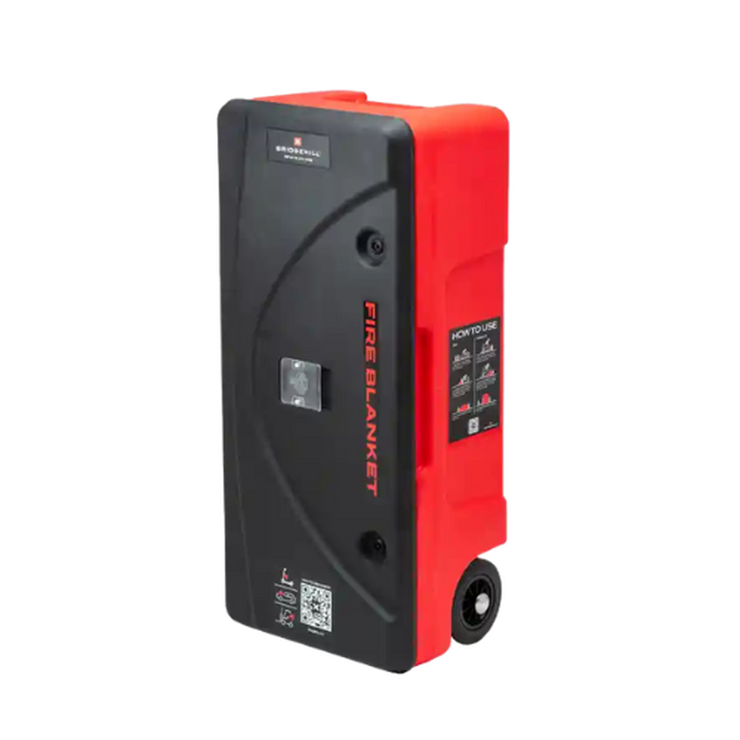 Bridgehill Fire Blanket Wheeled Cabinet