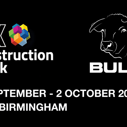 Bull Products to Exhibit at UK Construction Week Birmingham